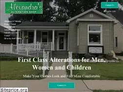 Sites similar to alexandrasalterationshop.com
