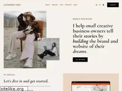 Sites similar to alexandrasardi.com