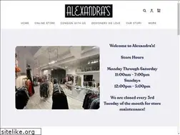 Sites similar to alexandrasonline.com