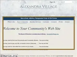Sites similar to alexandravillage.org