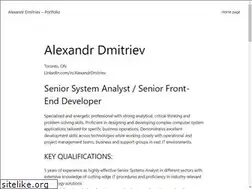 Sites similar to alexandrdmitriev.com