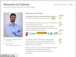 Sites similar to alexandre-le-clainche.com
