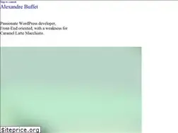 Sites similar to alexandrebuffet.fr