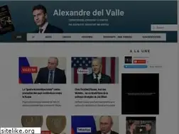 Sites similar to alexandredelvalle.com
