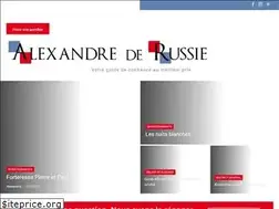Sites similar to alexandrederussie.com