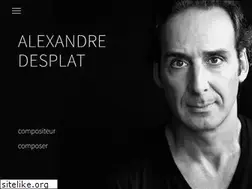 Sites similar to alexandredesplat.net