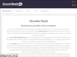 Sites similar to alexandreduyck.com