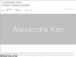 Sites similar to alexandrekan.com