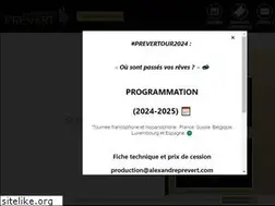 Sites similar to alexandreprevert.com