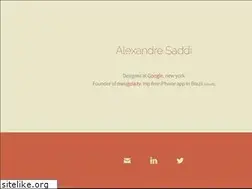 Sites similar to alexandresaddi.com