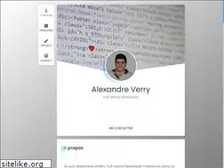 Sites similar to alexandreverry.fr