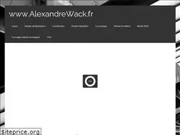 Sites similar to alexandrewack.fr
