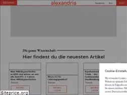 Sites similar to alexandria-magazin.at