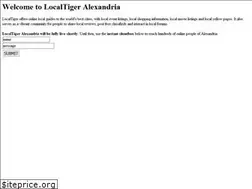Sites similar to alexandria.localtiger.com