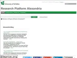 Sites similar to alexandria.unisg.ch