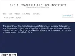 Sites similar to alexandriaarchive.org