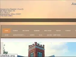 Sites similar to alexandriabaptistchurch.net