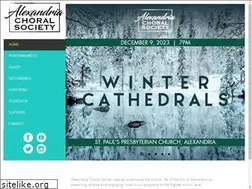 Sites similar to alexandriachoralsociety.org