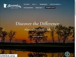 Sites similar to alexandriagolfclub.com
