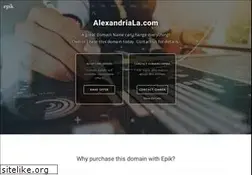 Sites similar to alexandriala.com
