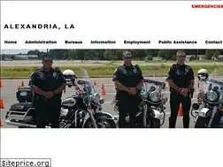 Sites similar to alexandrialapolice.org