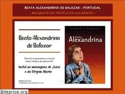 Sites similar to alexandrinadebalazar.com