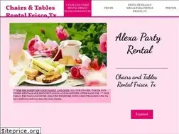 Sites similar to alexapartyrental.com