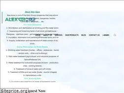 Sites similar to alexaqua.com