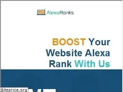 Sites similar to alexaranks.com
