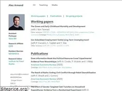 Sites similar to alexarmand.org