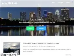 Sites similar to alexbirkett.com