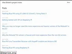 Sites similar to alexbirkett.github.io