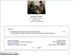 Sites similar to alexburka.com