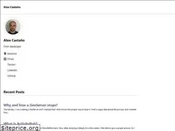Sites similar to alexcastano.com