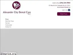 Sites similar to alexcitydental.com