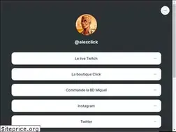 Sites similar to alexclick.tv