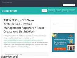 Sites similar to alexcodetuts.com