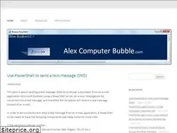 Sites similar to alexcomputerbubble.com