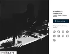 Sites similar to alexdbk.com