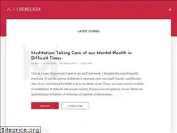 Sites similar to alexdebecker.com