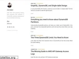 Sites similar to alexdebrie.com