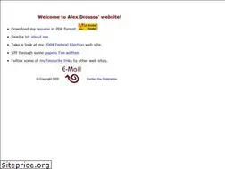 Sites similar to alexdrossos.ca