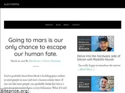 Sites similar to alexfortin.com