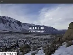 Sites similar to alexfoxscience.com