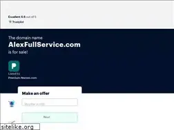 Sites similar to alexfullservice.com