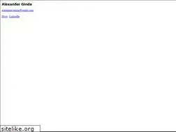 Sites similar to alexginda.com