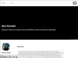 Sites similar to alexgkendall.com