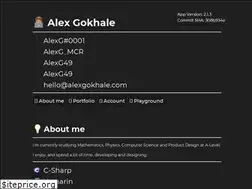 Sites similar to alexgokhale.com