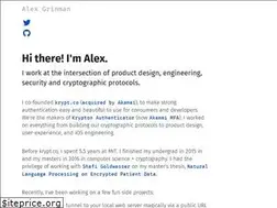 Sites similar to alexgr.in