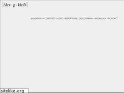 Sites similar to alexgreffinklein.com